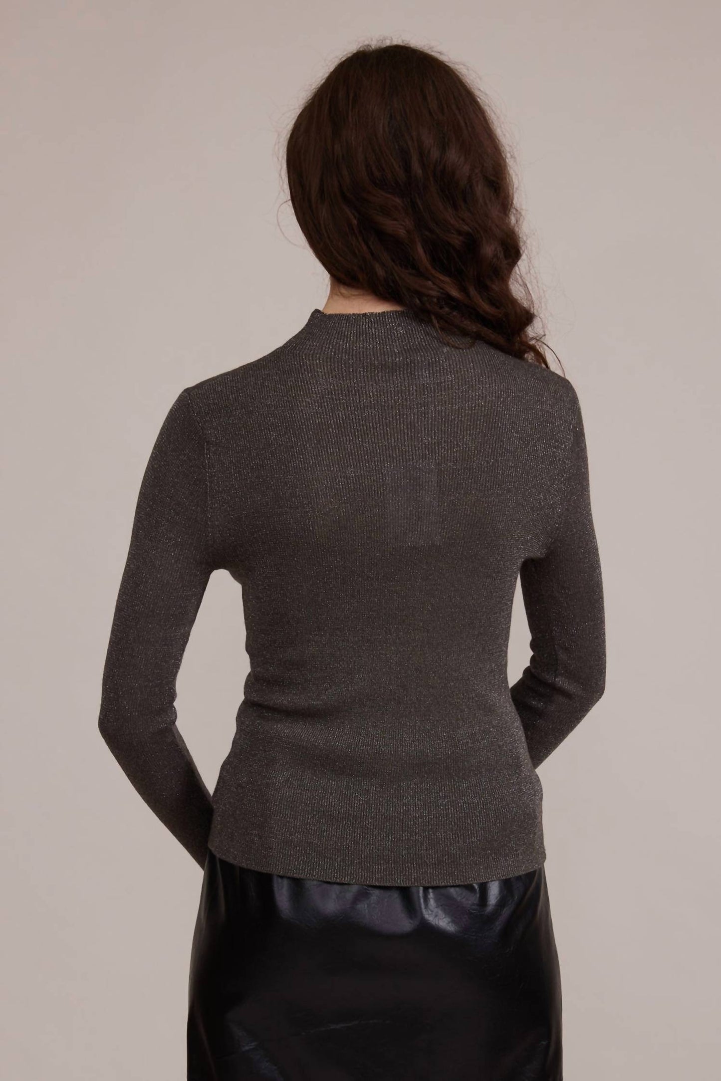 Lucy Paris - Susanna Mock Neck Top