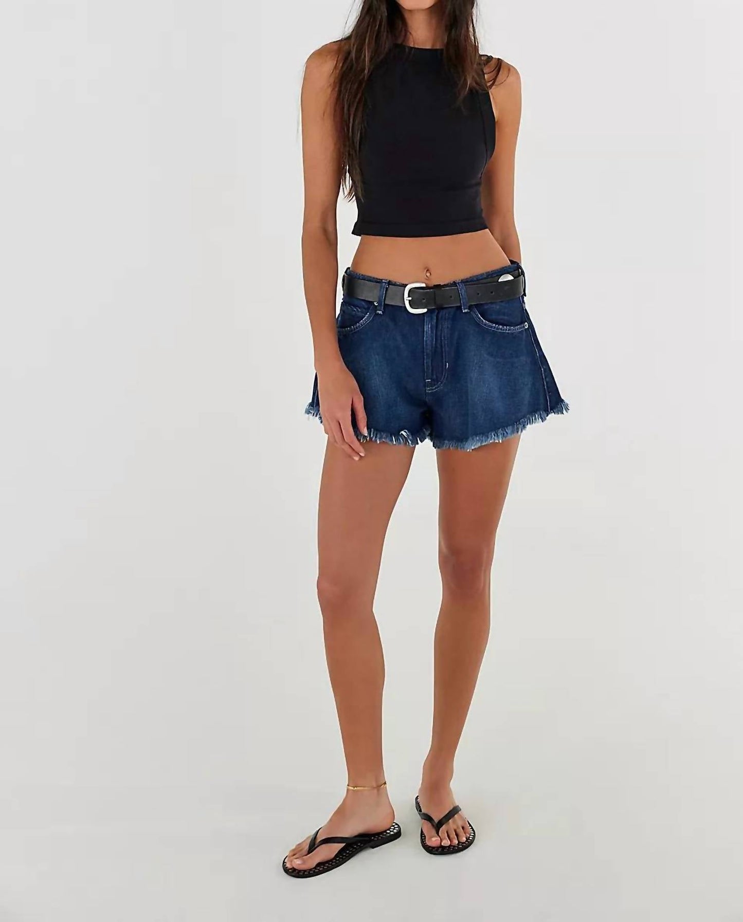 Free People - Sparks Fly Denim Shorts