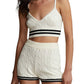 Polo Ralph Lauren - Cricket Cable Knit Cotton Blend Bralette