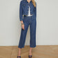 L'Agence - Koda Cropped Denim Jacket