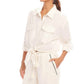 Karen Kane - Long Sleeve Tie-Front Top