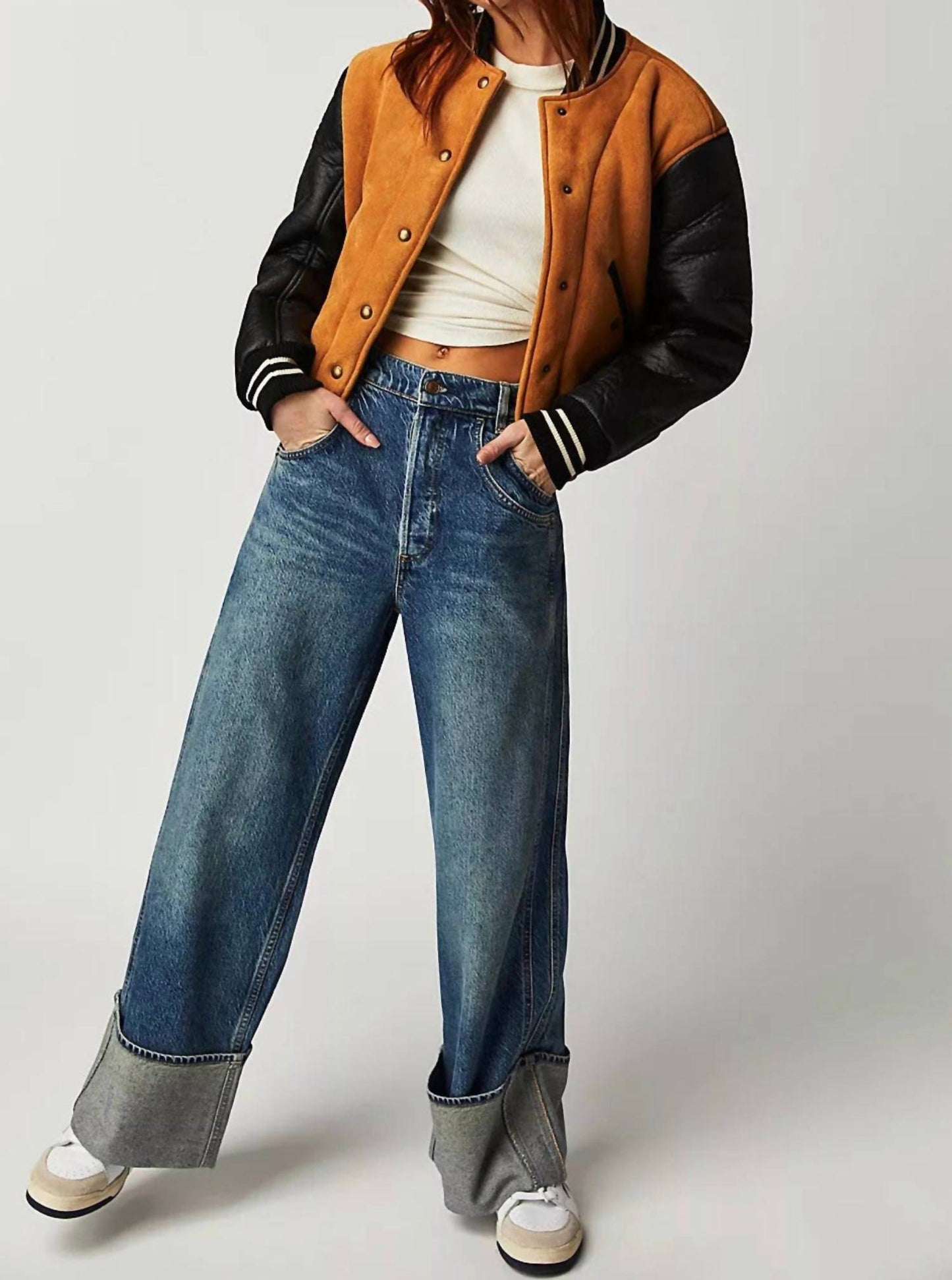 Free People - Final Countdown Mid Rise Jeans
