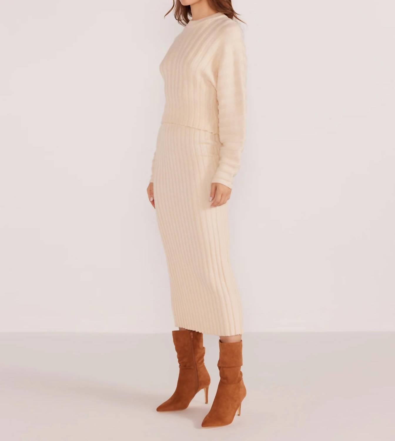 Minkpink - Layla Ribbed Sweater