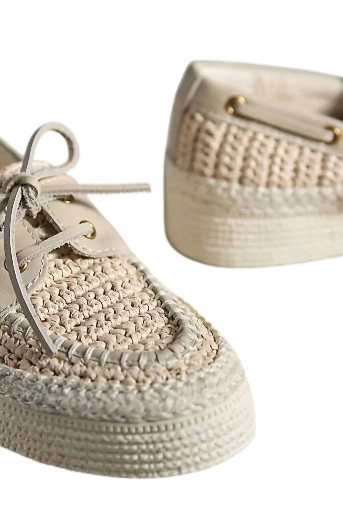 Dolce Vita - Women's Leather & Raffia Boat Shoes