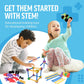 शैक्षणिक बिल्डिंग ब्लॉक्स किट - 176 पीस (4-8 वर्ष)