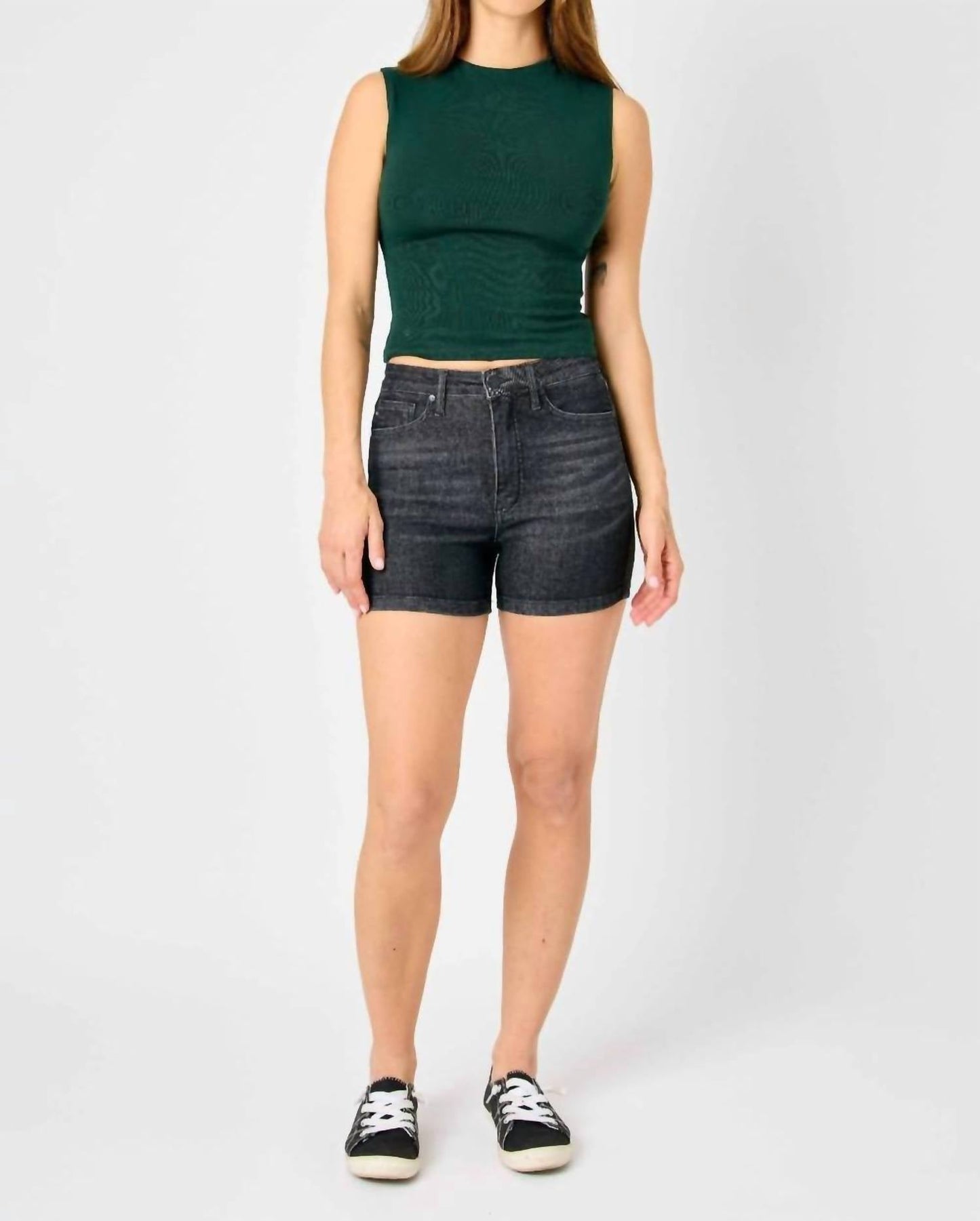 Judy Blue - High Waist Tummy Control Shorts