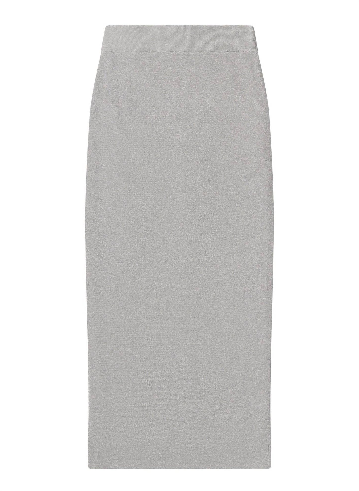 A.L.C. - Clover Metallic Knit Midi Skirt