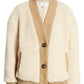 Bp. - Faux Fur Coat Cardi Faux Shearling Buttoned Jacket