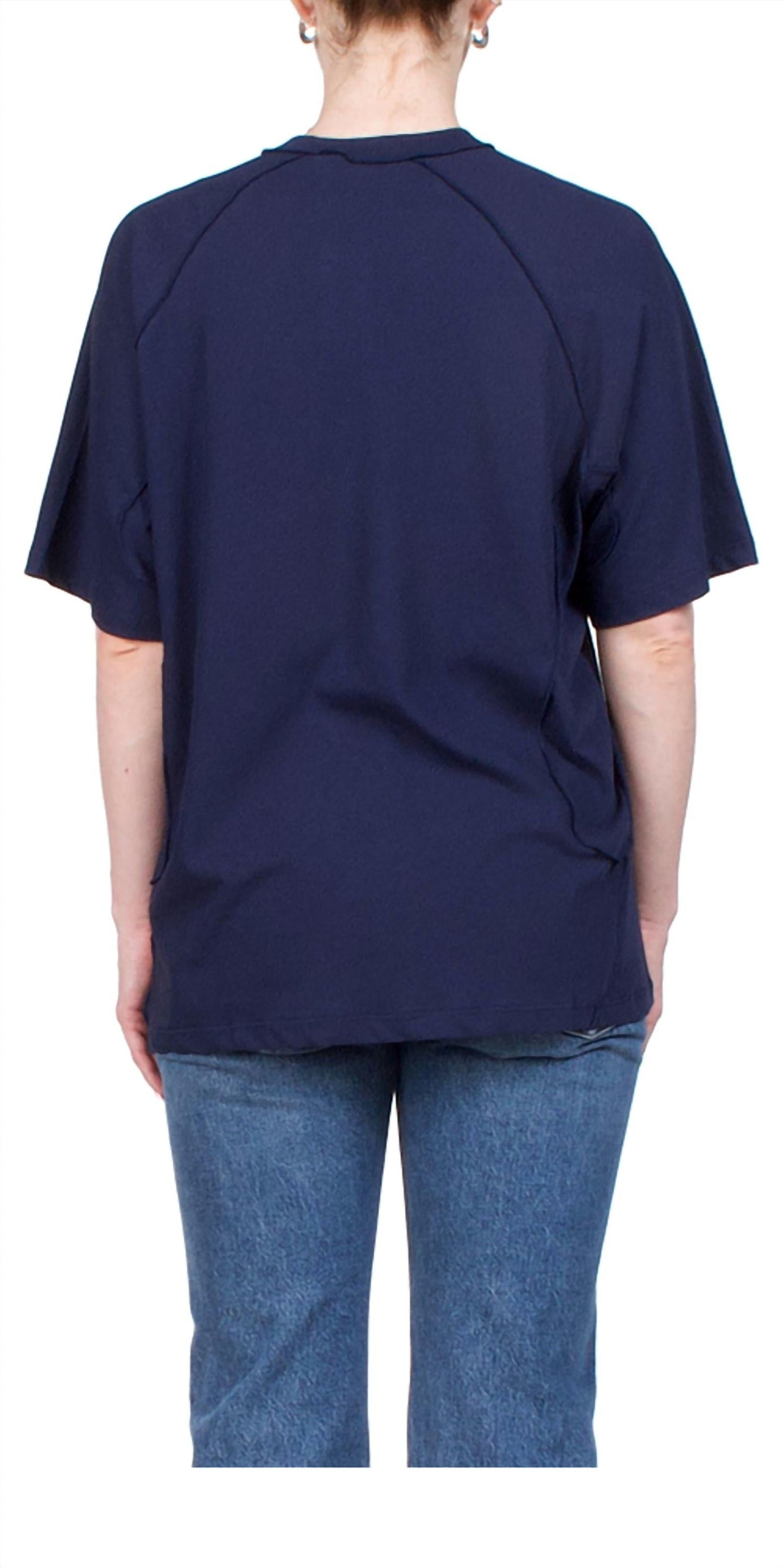 6397 - Inside Out V-neck Top