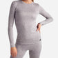 Danskin - Ribbed Hacci Crew Neck Layering Set With Leggings