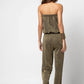 Beliza - Glitter Tube-top & Trousers Jumpsuit