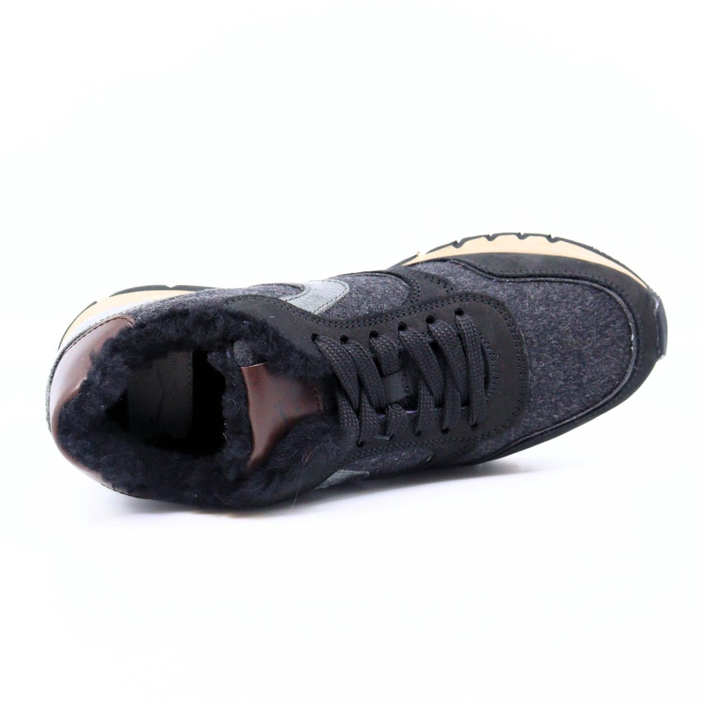Voile Blanche - Julia Fur Sneakers