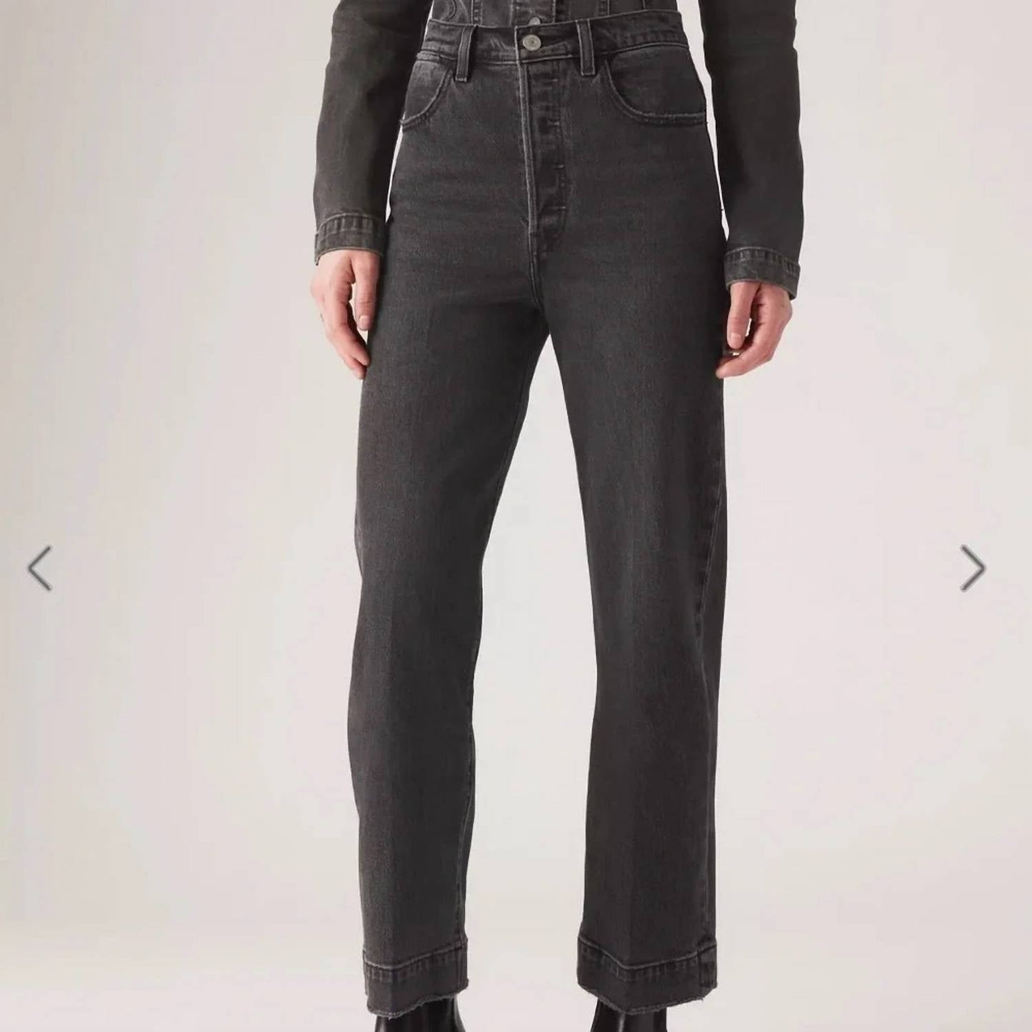 Levi'S - Premium Ribcage Straight Ankle Tailored Jeans