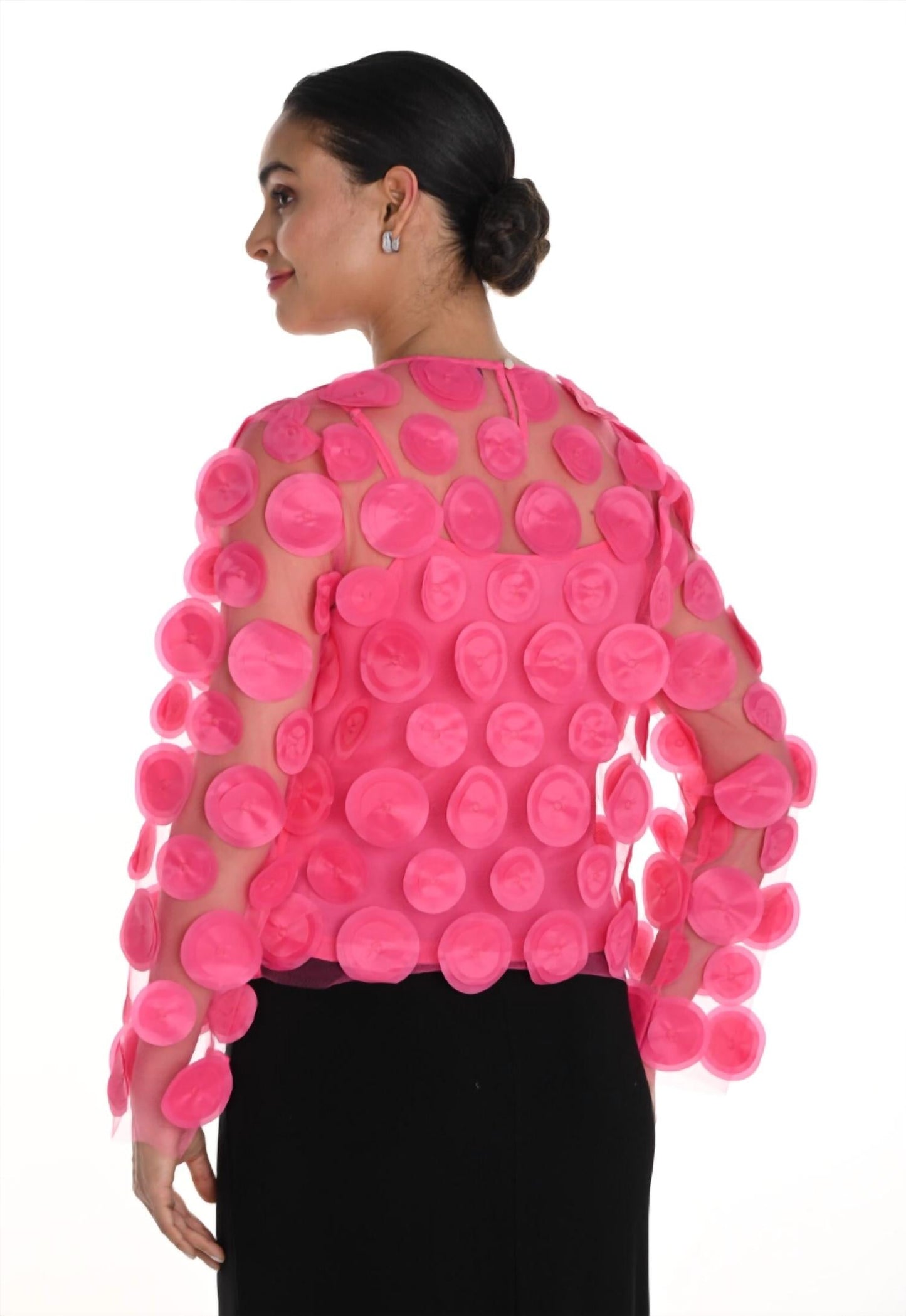 Frank Lyman - Layered Circles Top w/ Cami