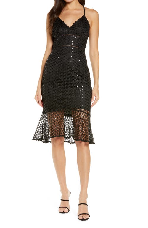 lulus-black-sequin-cocktail-dress-small