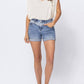 Judy Blue - High Waisted Two-tone Yoke Shorts