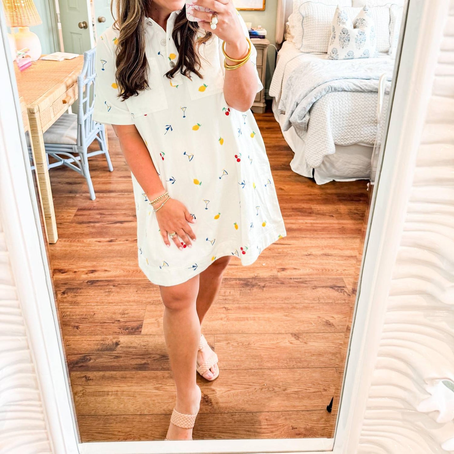 &Merci - Summer Mix Embroidery Dress