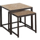 Nesting Table, Space-Saving Design Transitional (Set of 2)