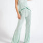 143 Story - Peyton Pleated Sleeveless High Neck Top