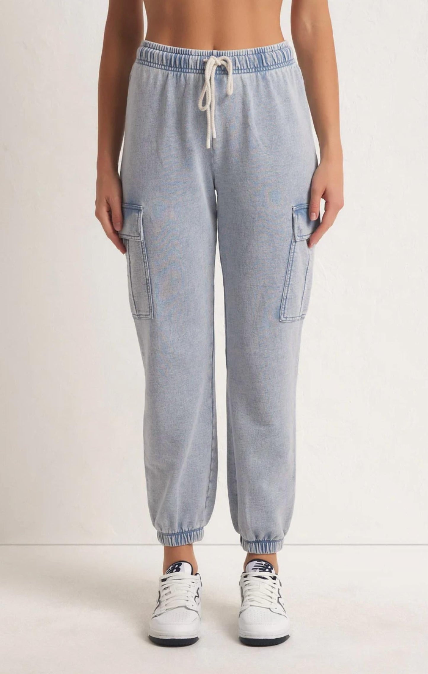Z Supply - Tempo Knit Denim Jogger Pants