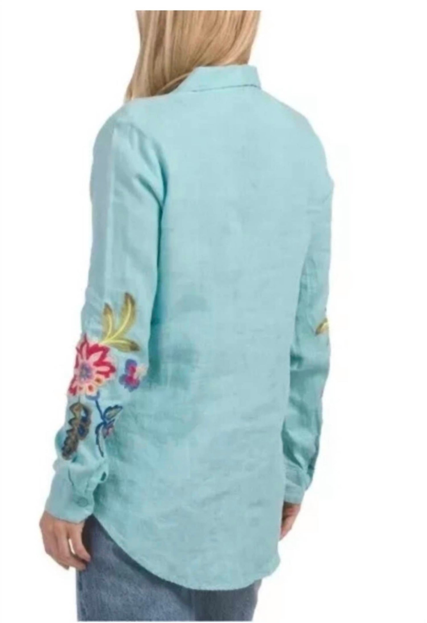 Johnny Was - Gracey Linen Oversized Shirt