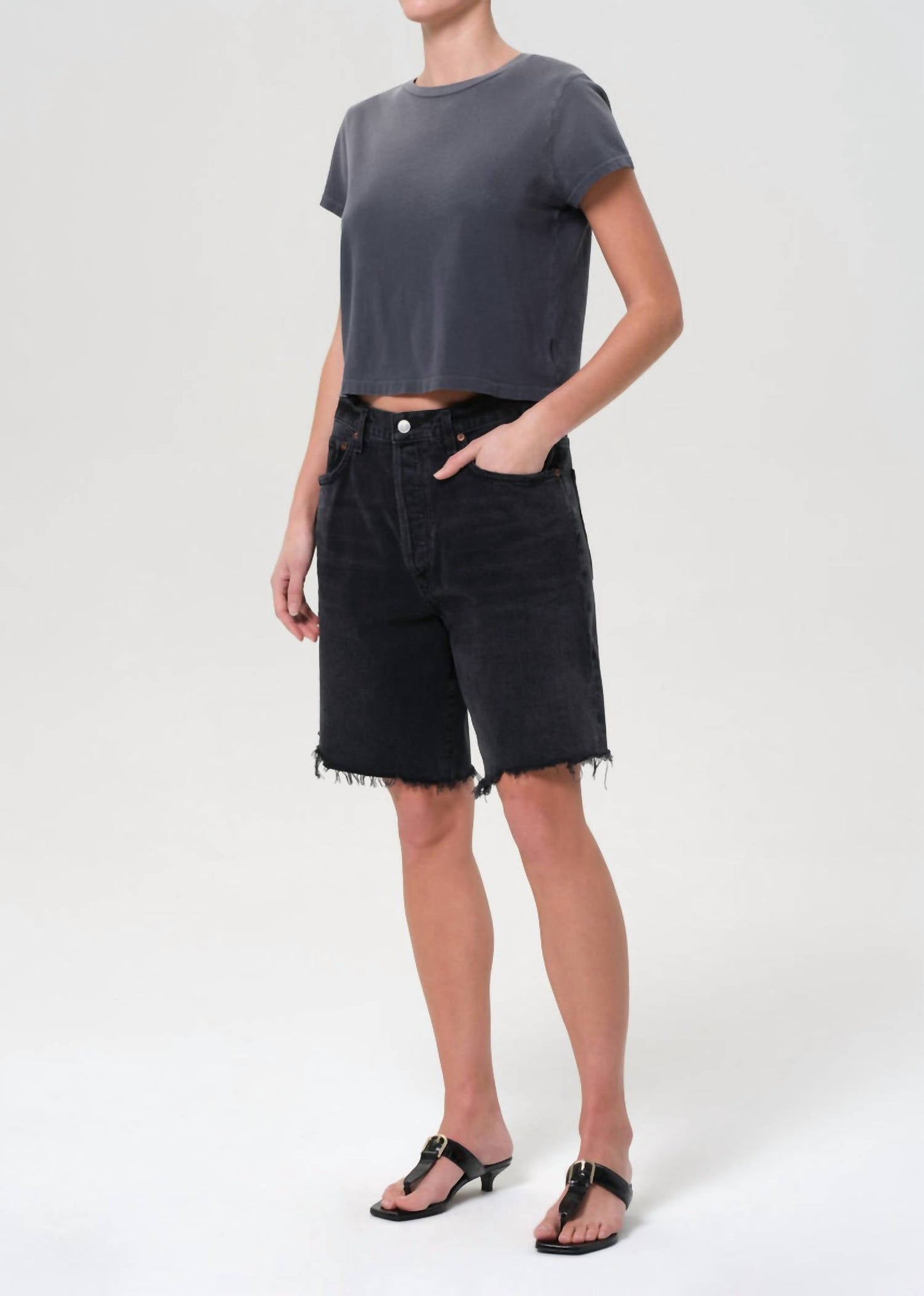 Agolde - Shrunken Tee Top
