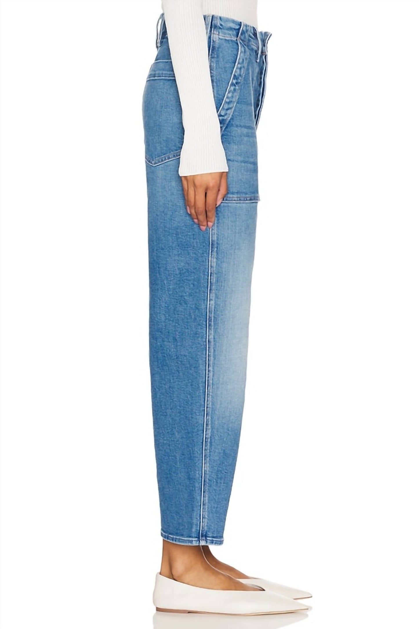 Mother - The Patch Pocket Private Flood Jeans