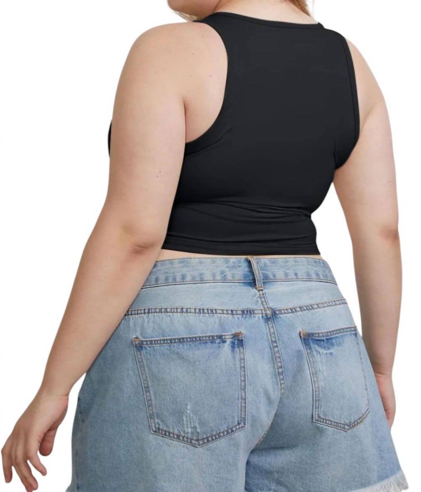 Basic Bae - Full Size Round Neck Slim Tank Top
