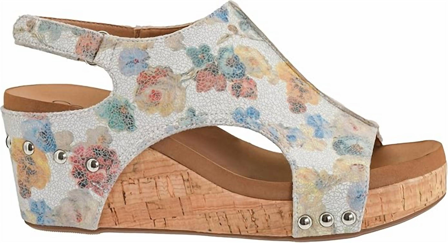 Corkys Footwear - महिलाओं के कार्ले वेज सैंडल