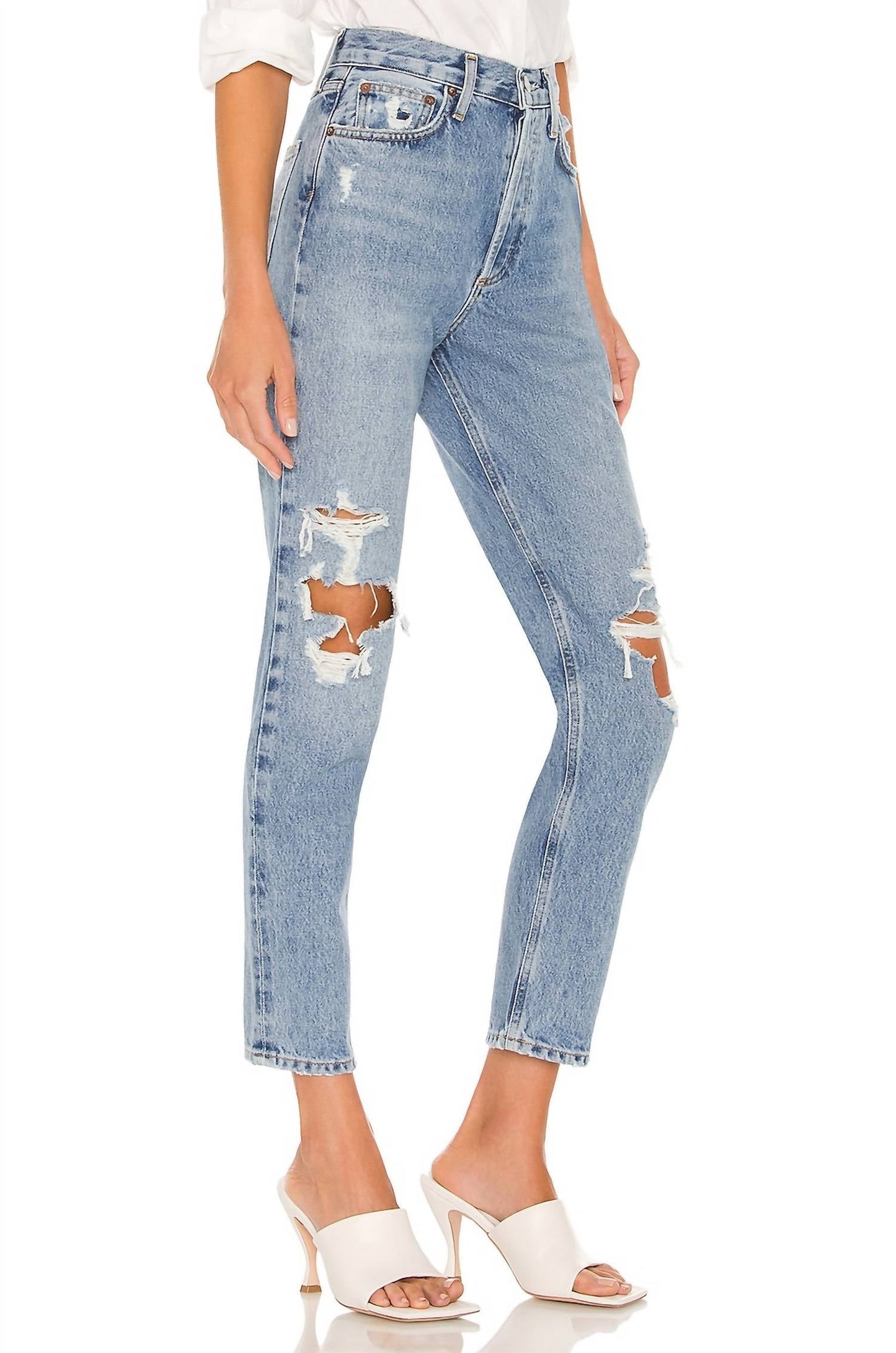 Agolde - Fen High Rise Relaxed Tapered Jeans