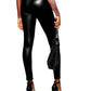 Topshop - Vegan Leather High Rise Biker Pants