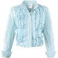 Finley - Raffele Ruffle Crop Shirt