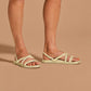 Olukai - Women’s Tiare Leather Strappy Sandal