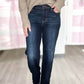 Judy Blue - Iris Mid Rise Straight Leg Jeans