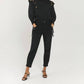 Something Navy - LOUISE EMBROIDERED RUFFLE SWEATER