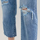 Judy Blue - Jolie Cropped Jean Distressed