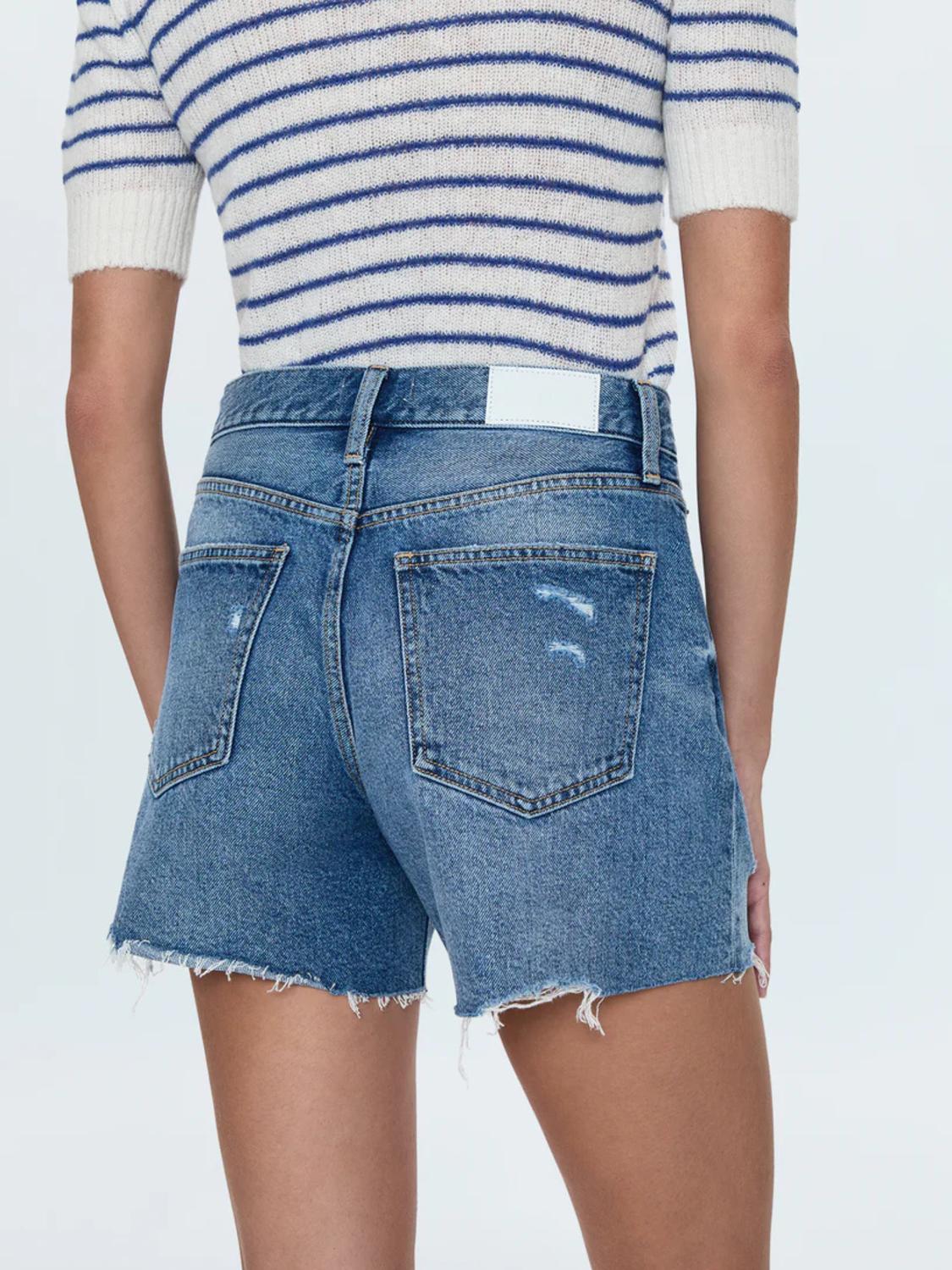 Pistola - Andie High Rise Denim Shorts