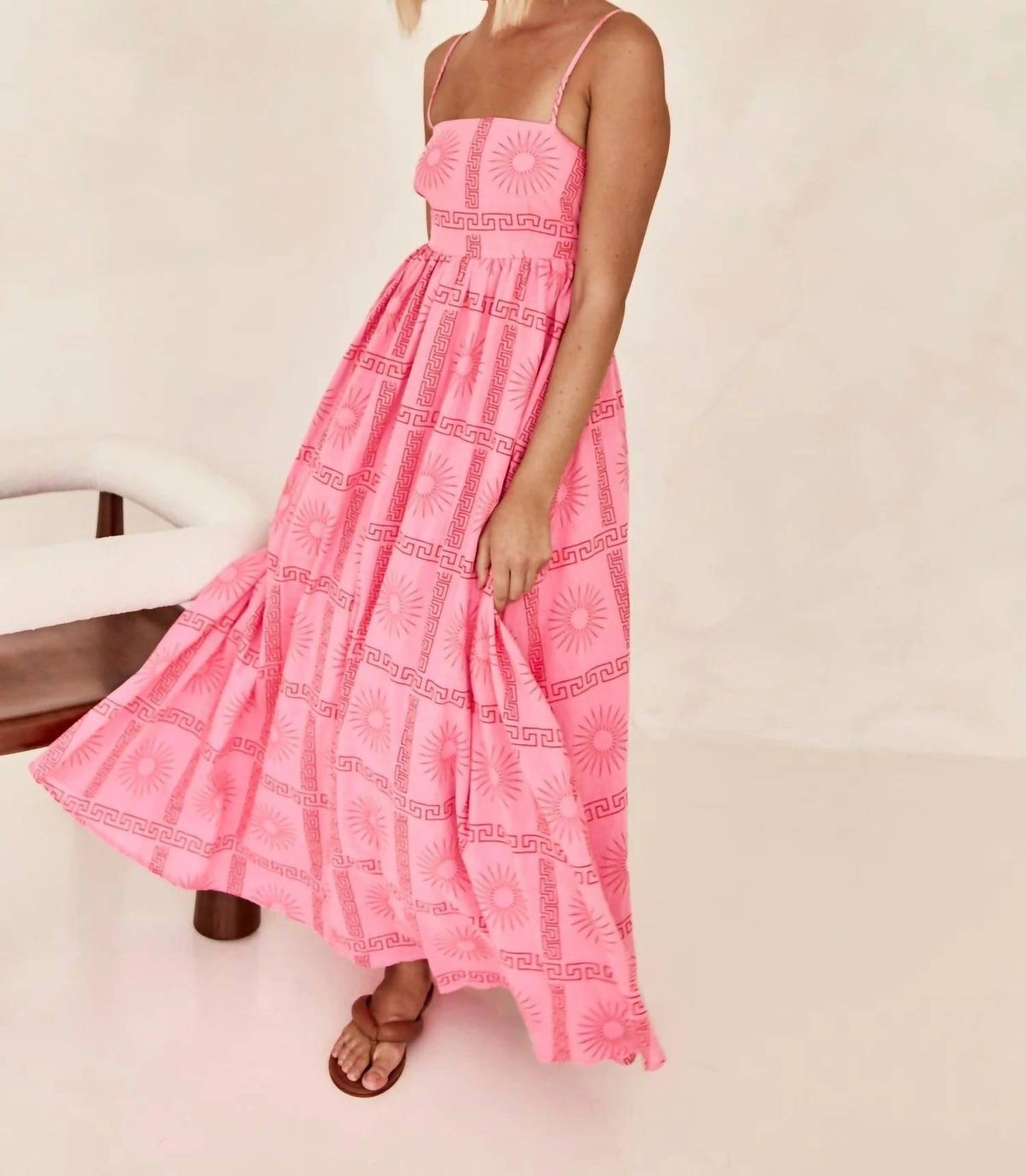 Little Trendy - Genesis Floral Printed Maxi Dress