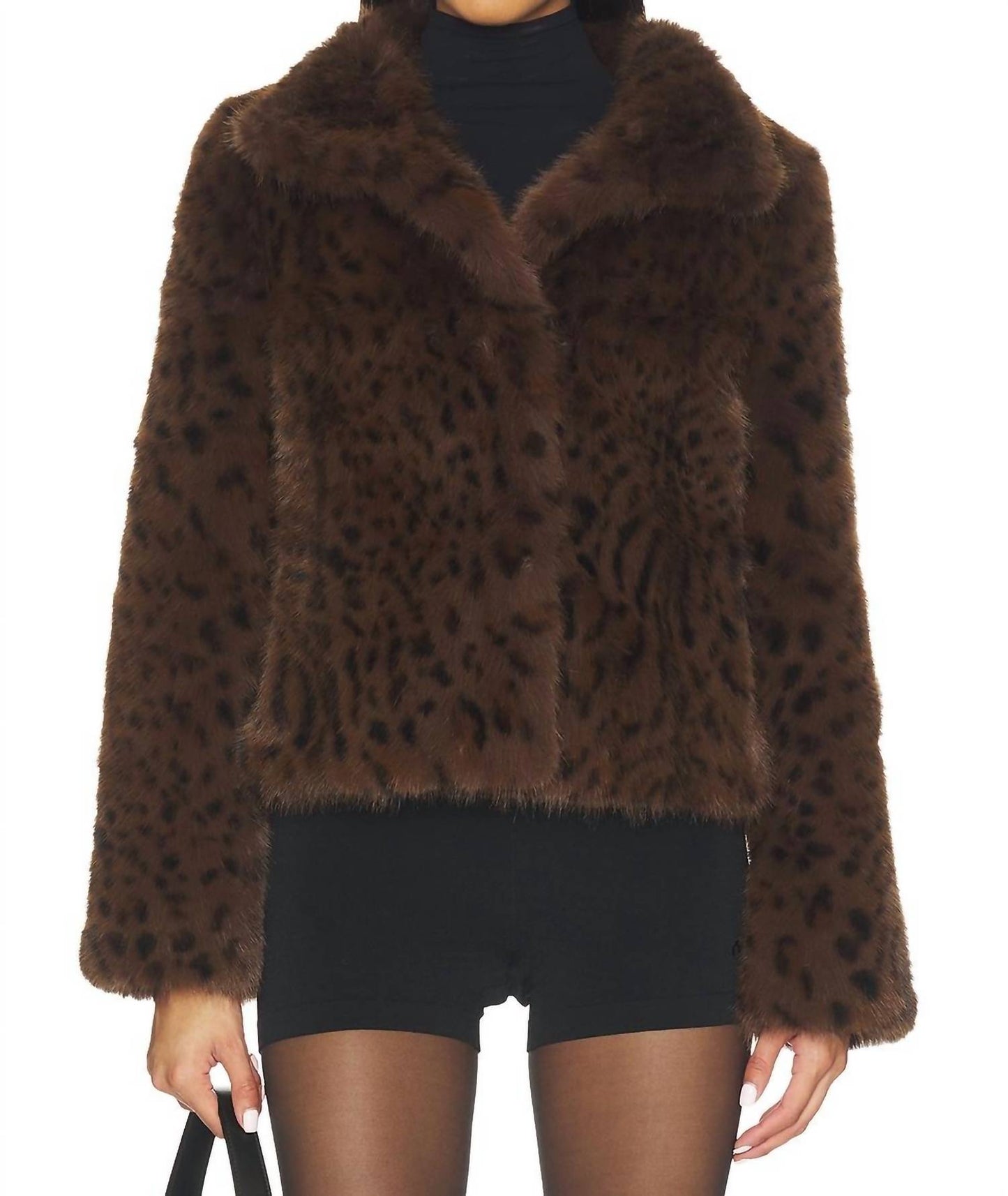 Generation Love - Lexy Leopard Faux Fur Jacket