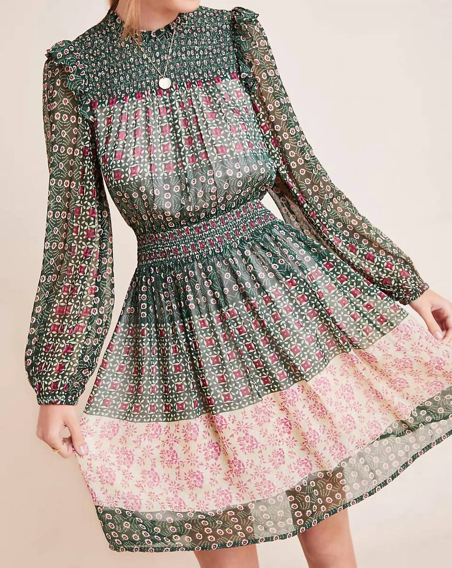 By Anthropologie - Rhiannon Floral Dress