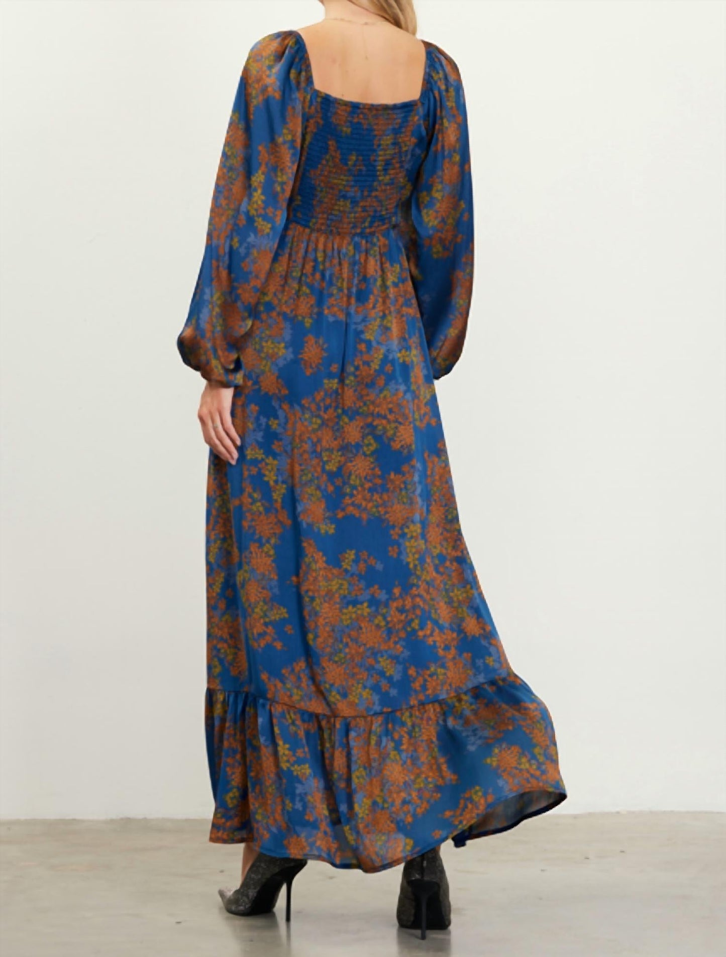 Skies Are Blue - Antoinette Floral Dress