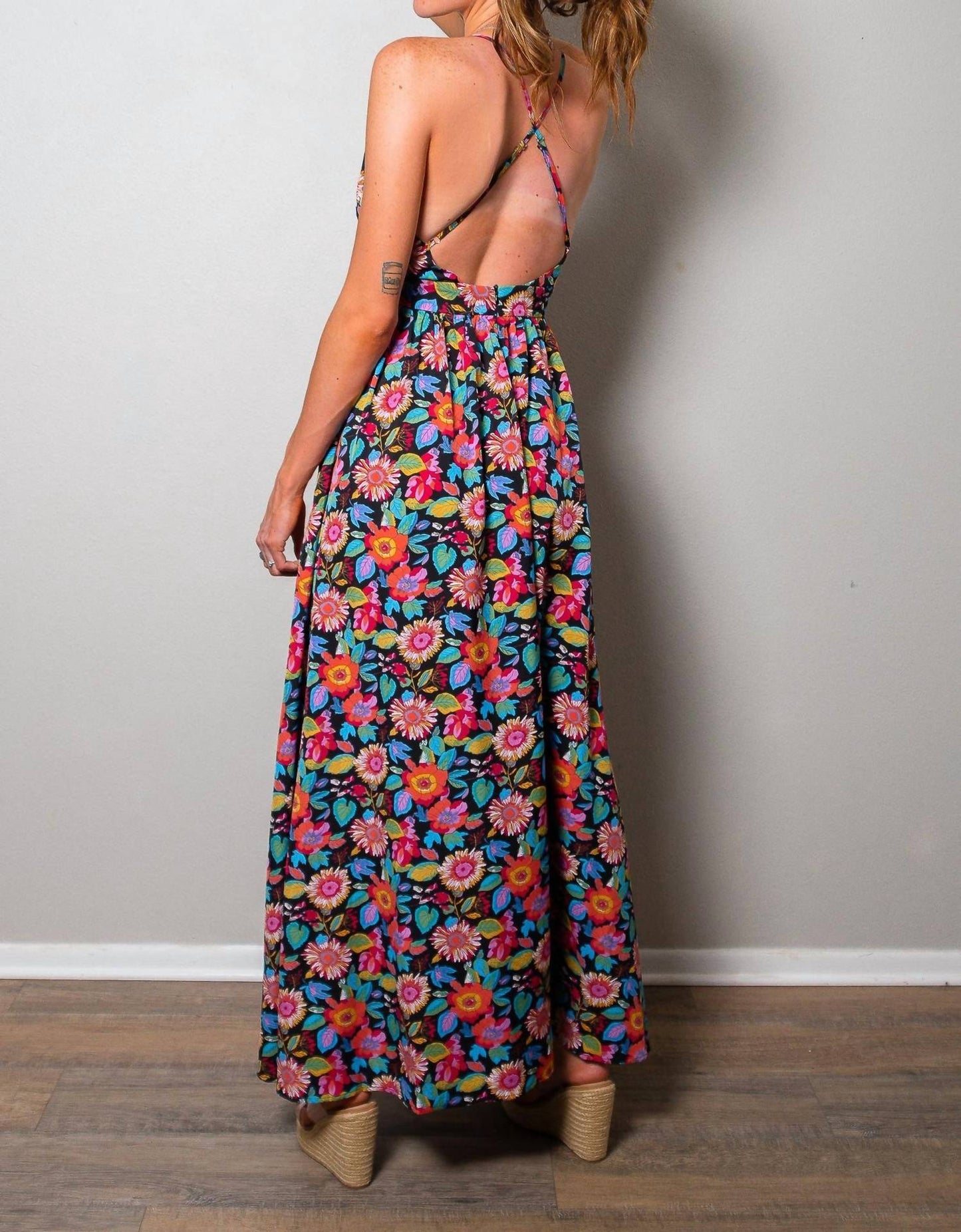 Sweet Generis - Plenty Of Petals Floral Maxi Dress