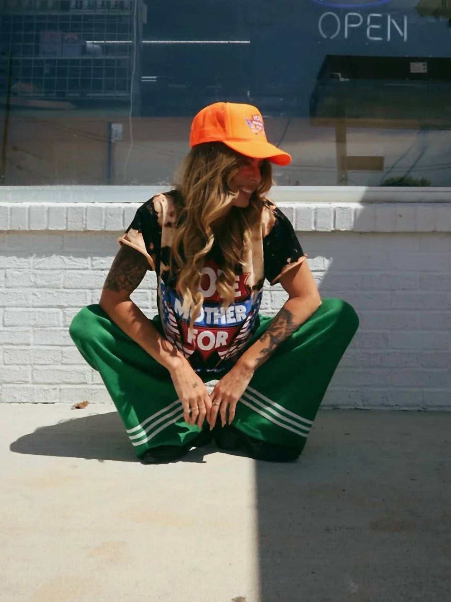Happy Little Mother - Vote For Mother Crop Tee