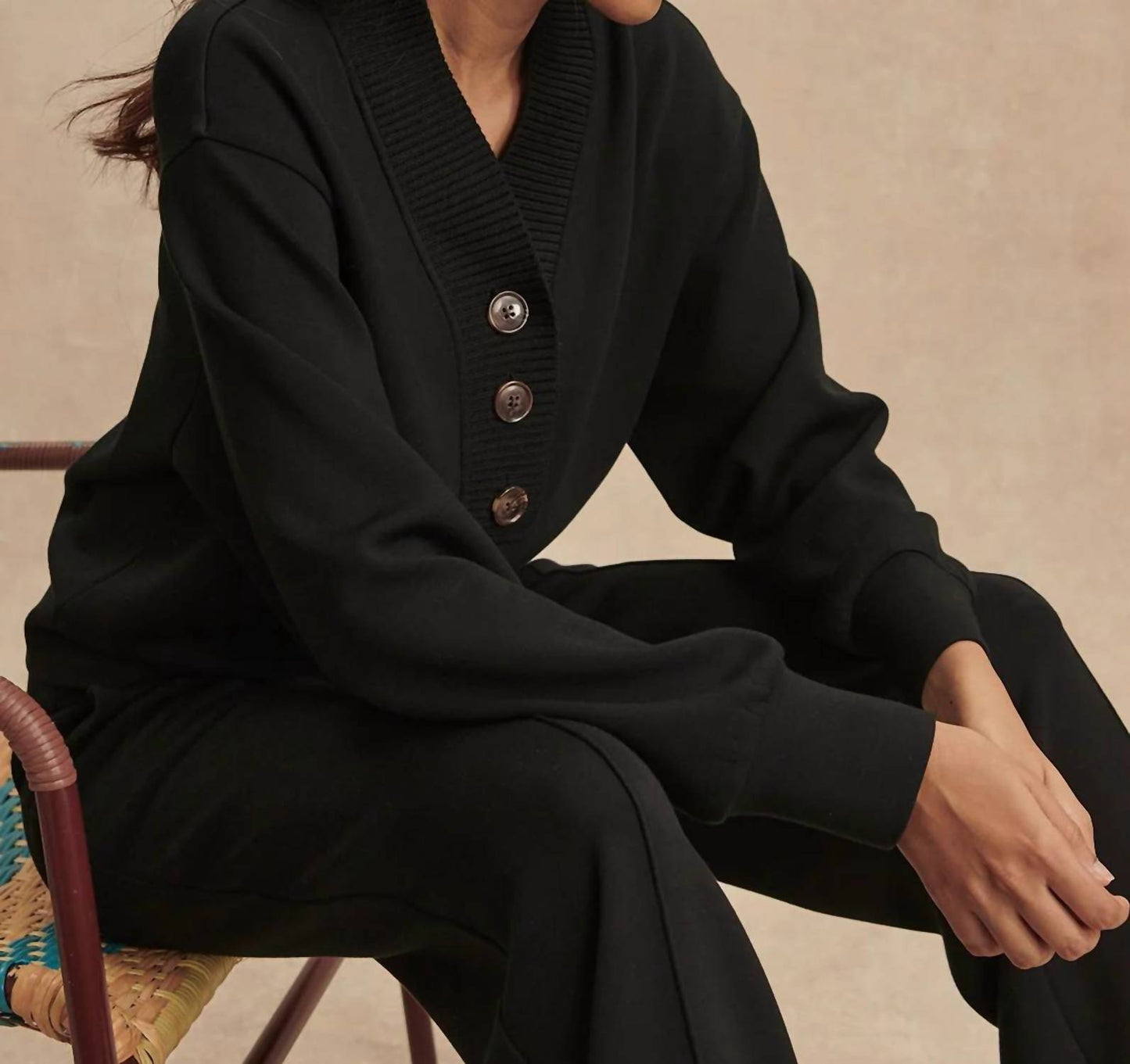 Varley - Lucine Button Front Sweater