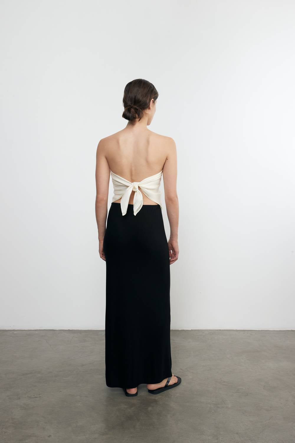 Enza Costa - SILK KNIT BIAS SKIRT