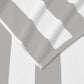 Cotton Velour Cabana Stripe Beach Towel - Novia Collection