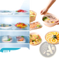 Elastic Food Storage Covers 100pcs Plastic Bowl Wrap