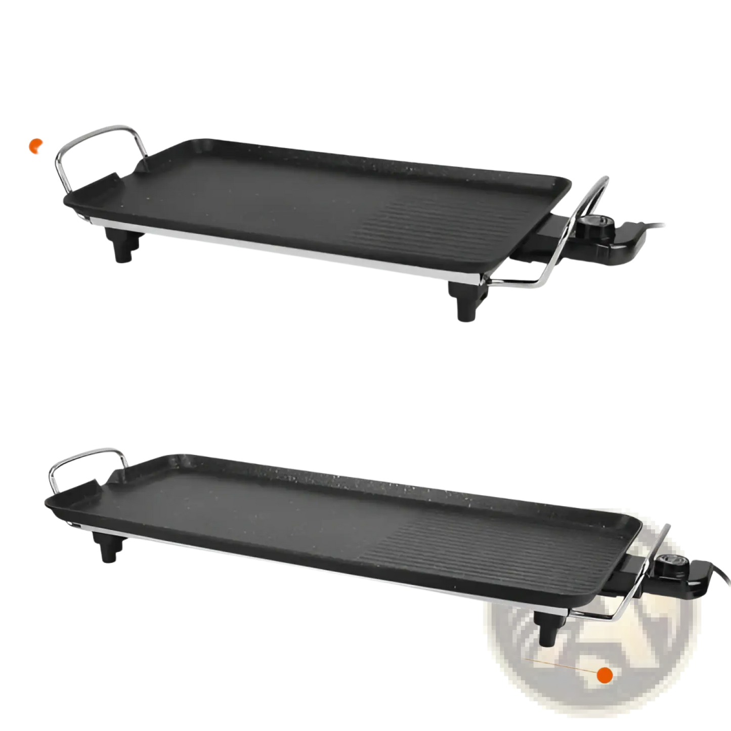 Electric Barbecue Grill Non Stick Indoor Outdoor Griddle