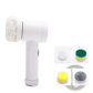 Electric Cleaning Brush Waterproof 5 Head Usb Scrubber
