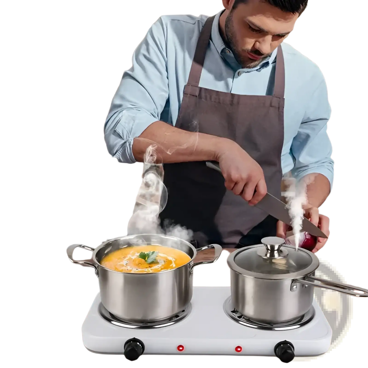 Electric Double Burner 2000w Portable Hot Plate Stove
